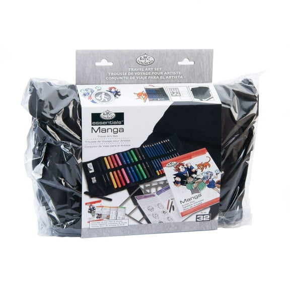 Royal & Langnickel Essentials™ 32pc Manga Drawing & Sketching Travel Art Set