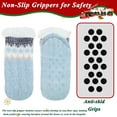 thumbnail image 3 of TRANSLINK Slipper Socks for Women with Gripper Winter Socks Warm Cozy Xmas Gift, 3 of 7