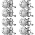 thumbnail image 1 of Boutons pour les Jeans, 8pcs Sans Couture et Sans Outils Boutons de Jean Instantanés pour Pantalons, Boutons de Remplacement, Clips de Bouton, Installation Simple, Réutilisables et Réglables, 1 of 7