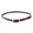 Coffee, variant on harmtty Women Belt Imitation Leather Adjustable Thin Waistband Solid Color Dresses Shirts Tops Waist Belt Versatile Fashion Accessory