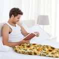 thumbnail image 5 of Honiee Scottish Plaid Sunflower for men - a sleek fusion of Straight Pajama Pants, versatile Lounge Pants, and cozy Sleepwear, all rolled into one-Medium, 5 of 6