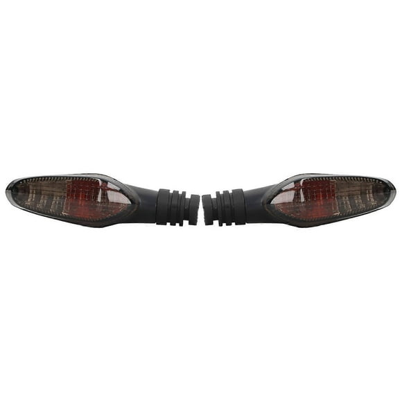 12V Motorcycle Turn Signal Light Orange Red Light High Brightness Blinker Indicator Lamp Replacement for DUCATI Monster Streetfighter Gray