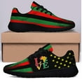thumbnail image 3 of Freedom 1865 Shoes African Women Celebrate Freedom Day Running Tennis Sneakers Gift for Him Her Black Size 7.5, 3 of 7
