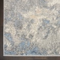 thumbnail image 4 of Inspire Me! Home Decor Joli Abstract Modern Ivory Blue 5'3" x 7'3" Area Rug, (5' x 7'), 4 of 7