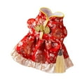 thumbnail image 3 of Chaqueta fría para mascotas, abrigo de invierno, ropa para mascotas, chaleco con borlas, vestido de gato de año Nuevo, disfraz Tang para celebración, SG, 3 of 8