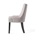 thumbnail image 6 of Tufted Diamond Stitch Light Grey Chairs for Dining / Bring Style to the Table, 6 of 7