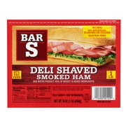 Bar S Hickory Smoked Thin Cut Deli Ham, 16 Oz.