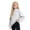 5White36, variant on XAOFW Cozy Lined Neck Sweatshirt For Girls Solid Color Long Sleeve Sweatshirts Soft Winter Pullover For Kids Everyday Wear Versatile Top 3-4 Years