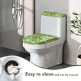 thumbnail image 4 of HELLHERO Bathroom Seat Covers with Stretch Set of 2 Toilet Seat Cover U-Shaped for Fits All Toilet Shapes, Pop Art Floral, 4 of 8