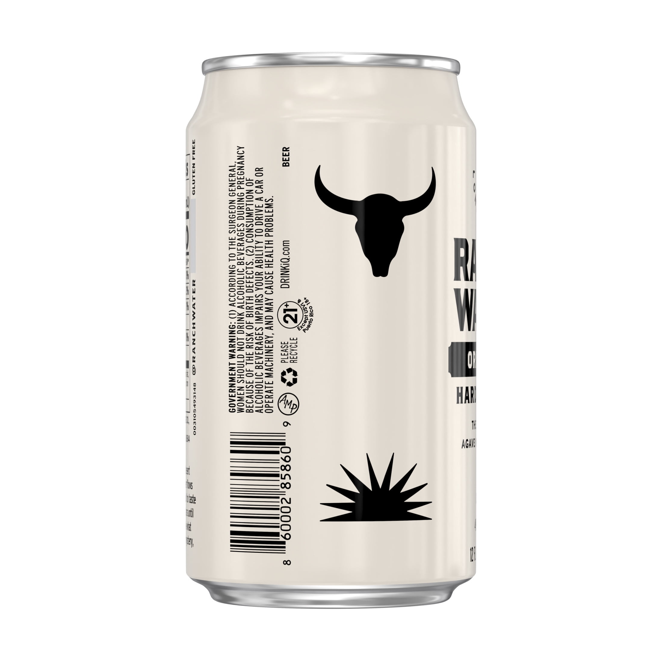 Lone River Ranch Water Original Hard Seltzer, 6 pack cans, 12 fl oz, 4% ABV