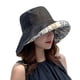 thumbnail image 1 of Sombrero de pesca de doble cara para mujer, con circunferencia de 56-58 cm, protector solar de verano para exteriores, 1 of 5