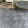 thumbnail image 4 of 27-Pack Interlocking Patio Deck Tiles (12x12 Inch) - Waterproof Outdoor Flooring for Deck, Pool & Patio , Easy Snap Installation, Slip-Resistant, 4 of 6