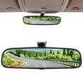 thumbnail image 3 of AMERTEER Rear View Mirror Compatible with Kia 2010-2015 Clear Interior Rearview Mirror Adjustable Auto Safety Rearview Mirror Car Accessories Reduce Blind Spots for Car Auto, 3 of 11