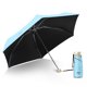 thumbnail image 1 of Sombrilla ultraligera, mini, plegable, con protección UV, resistente al viento, portátil, de doble uso, color azul cielo, 1 of 13