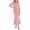 Pink, variant on PRETTYGARDEN Women's Long Sleeve Floral Maxi Bodycon Dress Cocktail Dresses for Wedding Guest, Square Neck, Stretchy Mesh, Elegant Classy, Formal Holiday Party