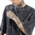 thumbnail image 2 of Playera Acid Wash Oversized Hombre Moda, 2 of 4