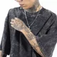 thumbnail image 2 of Playera Acid Wash Oversized Hombre Moda, 2 of 4