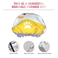 thumbnail image 5 of Easygdp Corgi Washing in Bathtub Shower Caps for Women, Double Waterproof Layers Shower Cap, Quick Drying Bath Hair Cap Reusable, 5 of 9