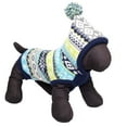 thumbnail image 2 of The Worthy Dog Fairisle Pullover Hoodie Sweater, 2 of 3