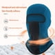 thumbnail image 5 of Máscara de equitación cálida para exteriores de invierno, protección facial, protección para el cuello y la boca, capucha integrada, gorro de forro polar frío, gorro de forro polar, 5 of 6