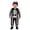 Black, variant on Gunia Baby Skeleton Outfit Halloween Costume Cosplay Cute For Party Performance,Size 0-12 Month
