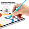 thumbnail image 2 of Jinnoda 5pcs Conductive Stylus Pen Fiber Cloth Head Laptop Tablet Touchscreen Nibs, 2 of 9