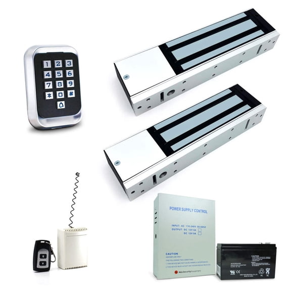 ASE Pawn Shop Dual Magnetic Lock Kit System With BBUP | FAS-KITMAGPAWN2D