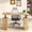 Wood Color, variant on Modern Electric Standing Desk, Height Adjustable Computer Desk for Home Office, Laptop, Walnut