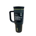 thumbnail image 1 of Termo de acero OWALA Negro inoxidable con tapa rosca 1.2 L, 1 of 3