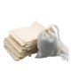 thumbnail image 3 of 12 bolsas de filtro de té reutilizables, bolsas de muselina, gasa de algodón natural para café frío, 3 of 7