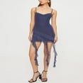 thumbnail image 2 of CNKOO Asymmetrical Ruffle Dress with Sleeveless Design for Women, 2 of 5