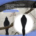 thumbnail image 4 of Halloween prop feathers Crow bird large 25x40cm spreading wings Black, 4 of 5