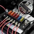 thumbnail image 3 of 6 Way Fuse Block Blade Box with Negative Bus - ATC/ATO for Boat Yacht Vehicle Auto RV Car Trailer Truck SUV, 3 of 5