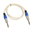 thumbnail image 1 of Cable de sonido auxiliar con conectores chapados en oro Auriculares estéreo para Conector estereofónico, buen . y utilizar, fá 100cm Baoblaze Cable de audio auxiliar, 1 of 8
