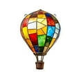 thumbnail image 5 of 2D Hot Air Balloon Lantern with Flickering ,Outdoor Hanging Waterproof for Garden Yard Farmhouse Patio Pathway Decoration (1pcs), 5 of 9