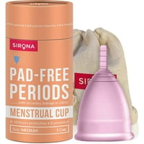 Sirona Reusable Menstrual Cup for Women - Medium