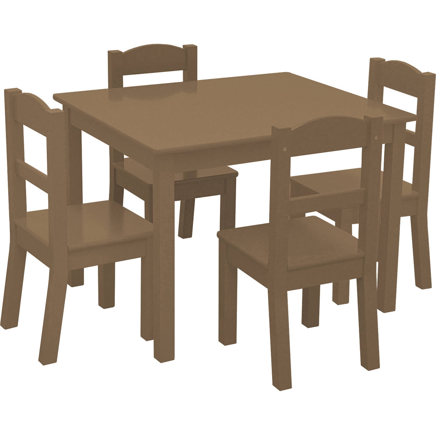 childrens wooden table chair set