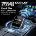 thumbnail image 4 of 2 in 1 Mini Wireless CarPlay Adapter for iPhone & Android - 2026 Upgrade Converts Wired to Wireless, Plug & Play No Delay, for iPhone 6+ iOS 10+, USB-A/Type-C Port & Realtek 8730E Chip, 4 of 8