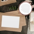 thumbnail image 3 of 50 Pcs Cartes Vierges Cartes Flash Cartes Mémo Cartes de Note Cartes de Vœux DIY Cartes Postales, 3 of 5