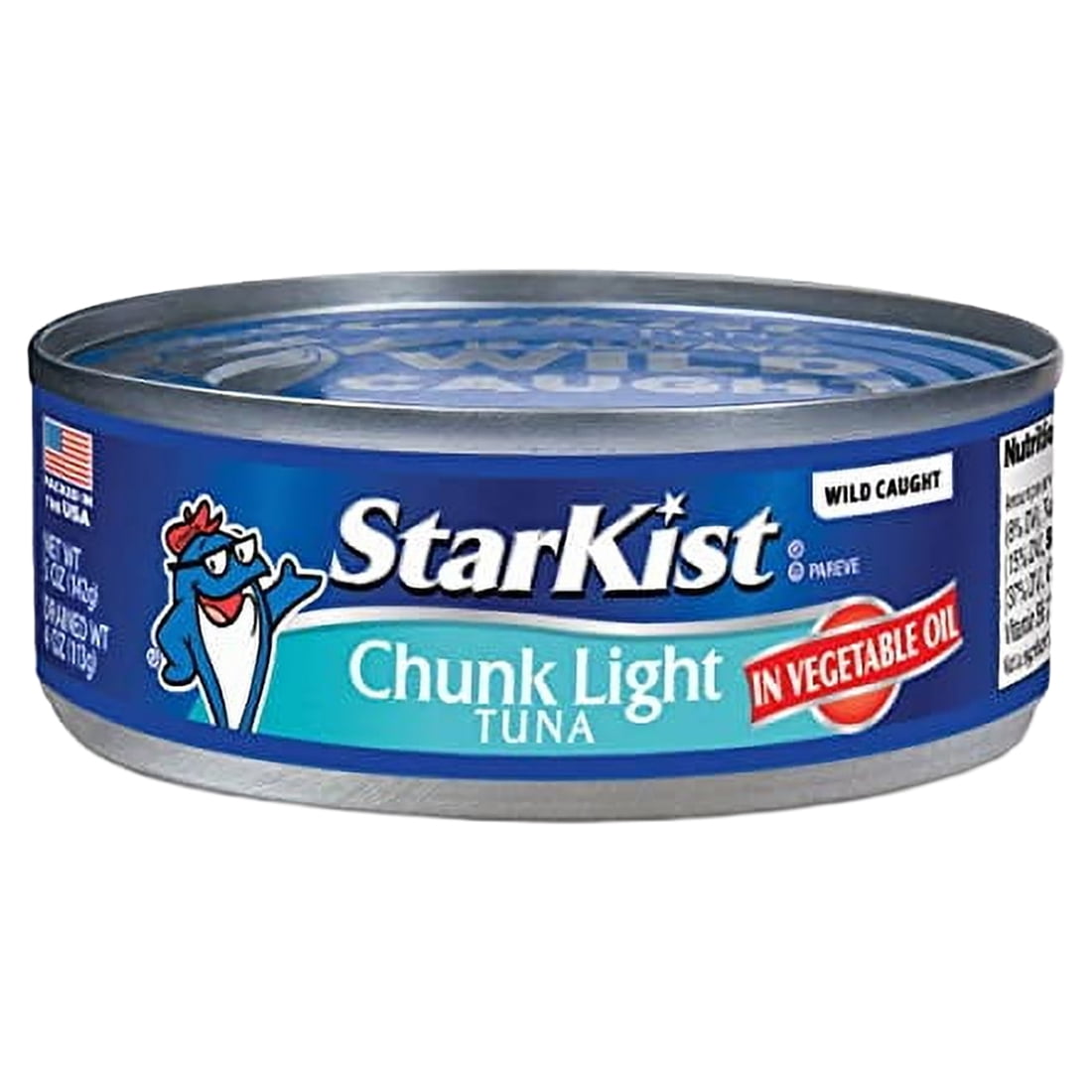 StarKist Chunk Light Tuna in Oil, 5 Oz, Pack of 12