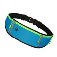 thumbnail image 5 of Sonducket Riñonera Correr Deportes Paquete de cinturón Fitness Ejercicio Bolsa portátil Agujero para auriculares Soporte para botella de almacenamiento Cielo azul 5piezas Sonducket  CBP255118, 5 of 5