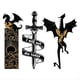 thumbnail image 3 of MarcapáGinas de DragóN para Hombres, Accesorios de Libros para Amantes de la Lectura, Marcadores de Libros para Leer Dragones Negros y Dorados, 3 of 5