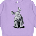 thumbnail image 3 of Inktastic Curious Rhinos Toddler Sweatshirt, 3 of 4