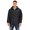 Black, variant on Tinglu Spring Men Jackets with Hooded Raincoat Waterproof Jacket Zip Up Men's Windbreaker Clothing