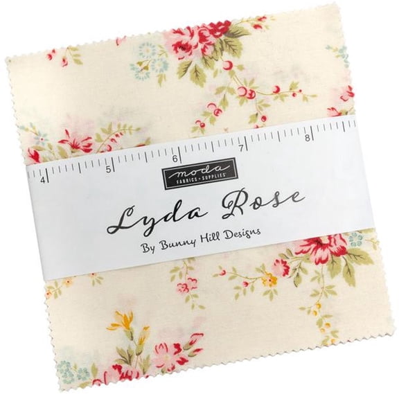 MODA - Lyda Rose Charm Pack by Bunny Hill Designs 42 pcs