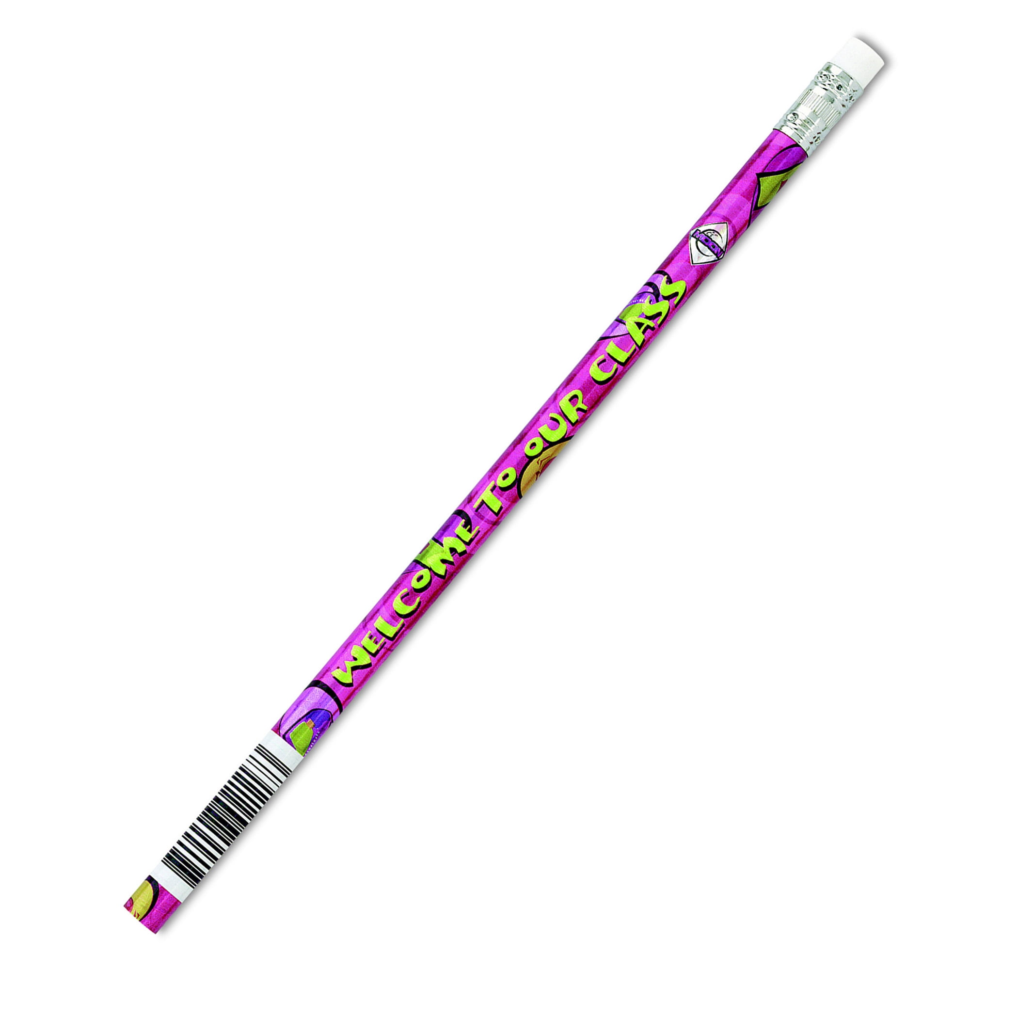 Moon Products Pencils Welcome To Our Class, 12 Per Pack, 12 Packs