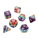 thumbnail image 1 of Juego de Dados Poliédricos 7Pcs D8 D10 D% D12 D20 Glitter para Juegos Sunnimix Dados poliédricos, 1 of 8