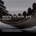thumbnail image 5 of Polaris Drive Belt for RANGER 1000, CREW 1000, 570 SP, CREW 570 SP Models, Including NorthStar, Premium, Winter Prep, EPS, Runs Cooler, OEM Performance CVT Belt, No Clutch Recalibration - 3211218, 5 of 6