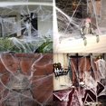 thumbnail image 3 of Telaraña Artificial para decoración de Halloween, telarañas súper elásticas con arañas falsas, Escena de fiesta aterradora, accesorios de Casa de terror, 3 of 4