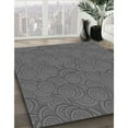 thumbnail image 3 of Ahgly Company Tapis d'Intérieur Rectangulaire Transitionnel Gris Lavable à la Machine, 6 Pieds x 9 Pieds, 3 of 7